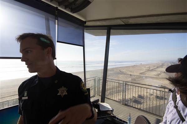 Bolsa Chica State Beach (SB) & Lifeguard Tower - Lifeguard Tower (2/11/2014 - Credits: Kevin Lachman)