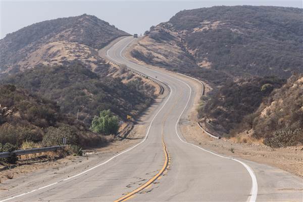 Templin Highway - Angeles National Forest (1/26/2015)