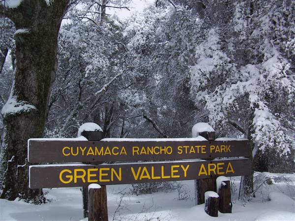 Cuyamaca Rancho State Park (SP), Lake Cuyamaca and Grand Valley Rapids (1/15/2016 - Credits: http://www.parks.ca.gov/ImageGallery/?page_id=667)