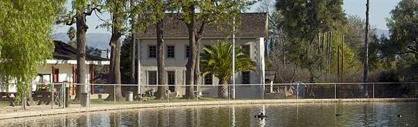 Los Encinos State Historic Park (SHP) adjacent to currently closed Lakeside Restaurant & Lounge (1/20/2016 - Credits: http://www.parks.ca.gov/?page_id=619)