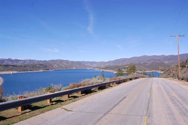 Castaic Lake State Recreation Area (SRA) - lake administered by Los Angeles County (4/5/2016)