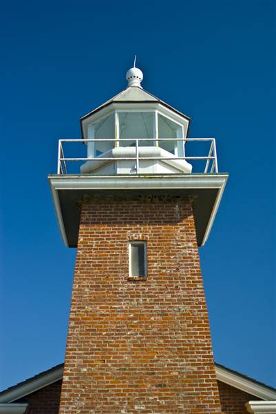 Mark Abbott Memorial Lighthouse aka Santa Cruz Surfing Museum (4/20/2008 - Credits: "Mark Abbott Memorial Lighthouse on West Cliff" by Flicker user: that’s (CC BY-NC 2.0) [https://creativecommons.org/licenses/by-nc/2.0/legalcode] https://www.flickr.com/photos/thaths/)