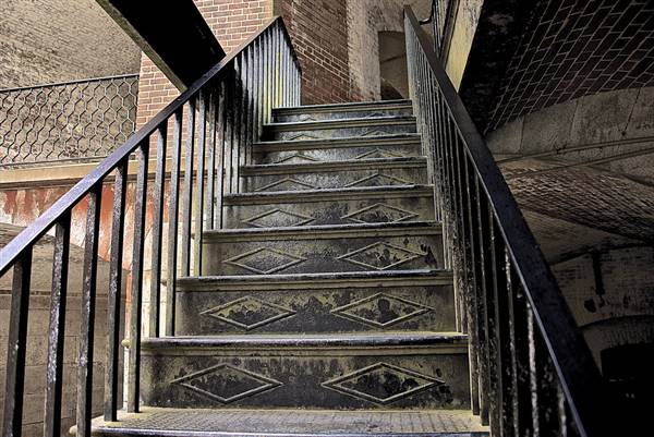 Fort Point National Historic Site (12/6/2013 - Credits: "Fort Point Stairs" by Scott Johnson (CC BY-NC-ND 2.0)[https://creativecommons.org/licenses/by-nc-nd/2.0/legalcode]https://www.flickr.com/photos/sswj40/)