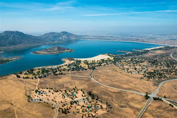 Lake Perris State Recreation Area (SRA) (6/9/2015 - Credits: Photo courtesy of California Department of Water Resources)