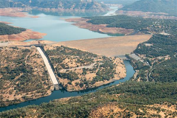 Lake Oroville State Recreation Area (SRA) (9/18/2015 - Credits: Photo by: California Department of Water Resources)