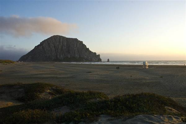 Morro Strand State Beach (SB) (9/4/2009 - Credits: "Just before sunset from Morro Strand beach in Morro Bay, CA" by Chuck Abbe (CC BY 2.0)[https://creativecommons.org/licenses/by/2.0/legalcode]https://www.flickr.com/photos/chuckthephotographer/)