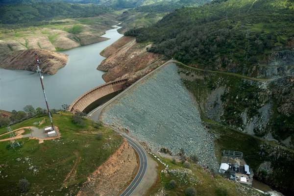 Lake McClure & Barrett Cove Recreation Area (3/2/2015 - Credits: Photo courtesy of California Department of Water Resources)