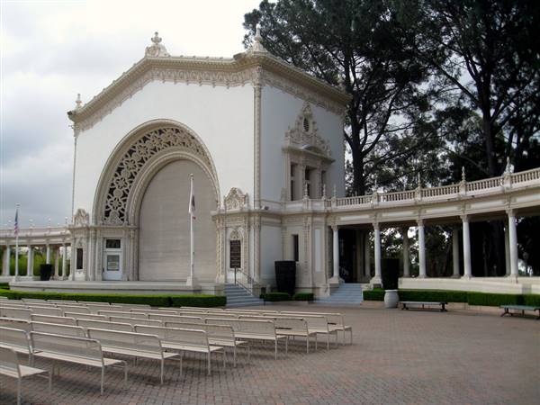 Balboa Park (3/26/2011 - Credits: "Amphitheater at Balboa Park" by Jenni Konrad (CC BY-NC 2.0)[https://creativecommons.org/licenses/by-nc/2.0/legalcode]https://www.flickr.com/photos/queen_of_subtle/)