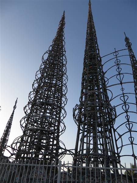 Watts Towers of Simon Rodia State Historic Park (SHP) / Watts Tower Art Center (6/27/2014 - Credits: "Watts Towers, Watts, California" by Ken Lund (CC BY-SA 2.0)[https://creativecommons.org/licenses/by-sa/2.0/legalcode]https://www.flickr.com/photos/kenlund/)