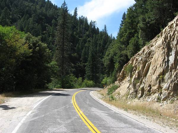Highway 49 - The Golden Chain Highway (6/23/2007 - Credits: "California State Route 49 NearSierra City, California" by Ken Lund (CC BY-SA 2.0)[https://creativecommons.org/licenses/by-sa/2.0/legalcode]https://www.flickr.com/photos/kenlund/)