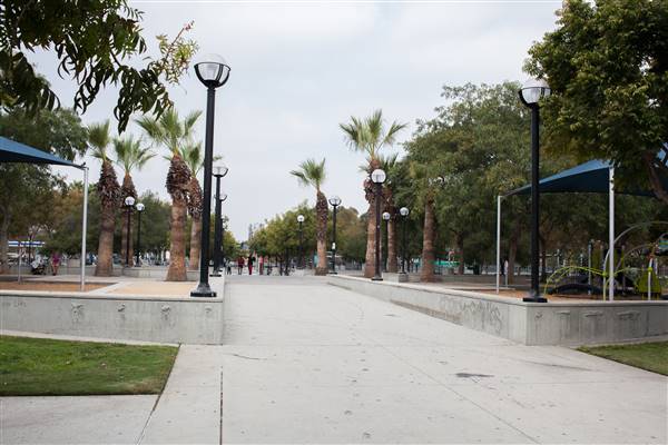 Jesse Brewer Jr. Park at Exposition Park (10/13/2016 - Credits: Photo by Gillian Bissonnette (C) CFC)