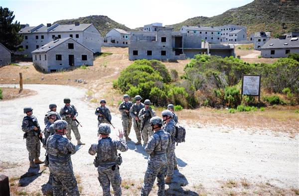 Fort Ord National Monument (7/19/2014 - Credits: "229th MI Bn MOUT Training" by Presidio of Monterey (CC BY-NC 2.0)[https://creativecommons.org/licenses/by-nc/2.0/legalcode]https://www.flickr.com/photos/presidioofmonterey/)