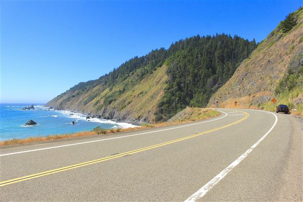 Highway 1 - North Coast corridor - Highway 1- looking northward (6/26/2018 - Credits: Kellen Lim)