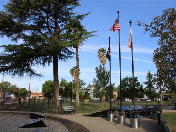 Marysville Veterans Memorial park (4/11/2022 - Credits: Yuba Sutter Film Commission)