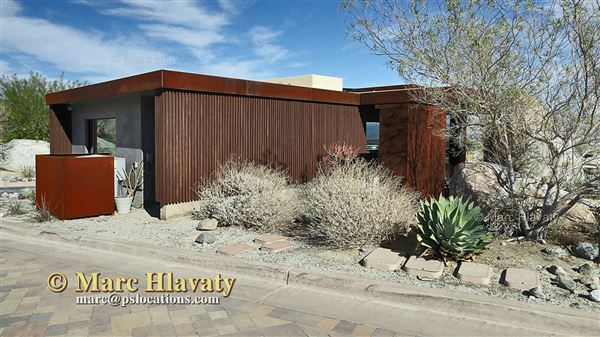 Desert Palisades Gate House - Desert Modern / Brutalist (7/5/2023 - Credits: Marc Hlavaty)