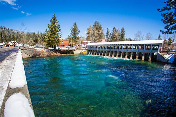 Fanny Bridge/Tahoe Dam (1/2/2020 - Credits: Placer County)