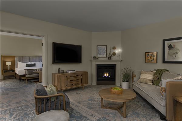 The Lodge at Sonoma Resort, Autograph Collection - Lodge Premier 1 Bedroom Suite Living Room (5/10/2021 - Credits: Erin Mcvicar)