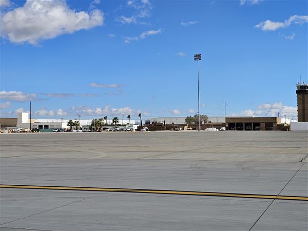 Southern California Logistics Airport (SCLA) - former George AFB - BRAC - Million Air Fire Station ATC  (2/7/2024 - Credits: Leasing Coordinator)