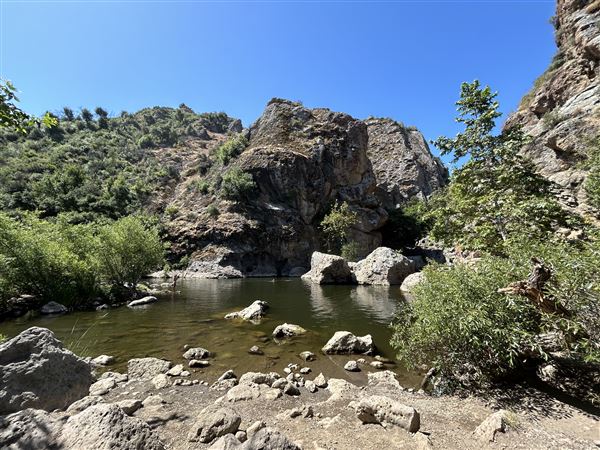 Malibu Creek State Park (SP) - Rock Pool and trail (6/26/2024 - Credits: Brandy Davis)