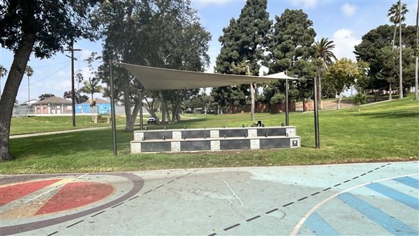 Edward Vincent Park - Basketball Court (10/17/2024 - Credits: Brandy Davis)
