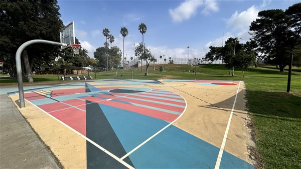 Edward Vincent Park - Basketball Court (10/17/2024 - Credits: Brandy Davis)