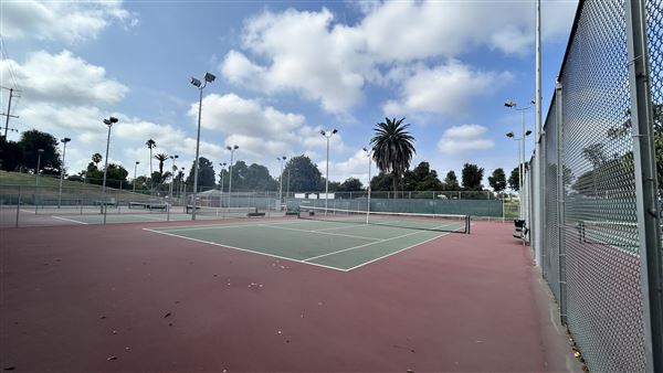 Edward Vincent Park - Tennis Courts (10/17/2024 - Credits: Brandy Davis)