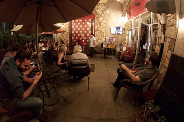 Flappers Comedy Club and Restaurant (Burbank) (10/28/2024 - Credits: Flappers Comedy Club)