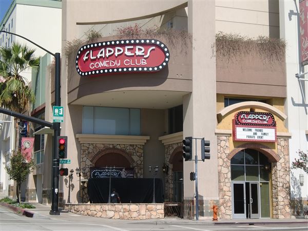Flappers Comedy Club and Restaurant (Burbank) (10/28/2024 - Credits: Flappers Comedy Club)