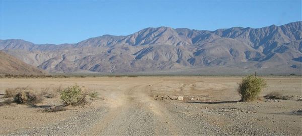 Clark Dry Lake @ Anza-Borrego Desert State Park (8/30/2007 - Credits: San Diego Film Commision)