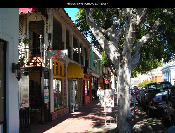 Hillcrest Neighborhood (3/3/2008 - Credits: San Diego Film Commision)