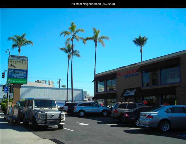 Hillcrest Neighborhood (3/3/2008 - Credits: San Diego Film Commision)