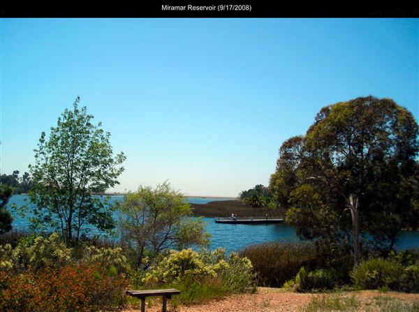 Miramar Reservoir (9/17/2008 - Credits: San Diego Film Commision)