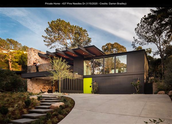 Mid-Century Modern Private Home (1/15/2020 - Credits: Darren Bradley)