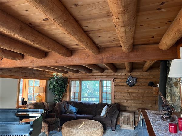 4 Log Cabins and 15 Wooded Acres Near Crestline, CA (4/9/2025 - Credits: Michelle Dowd)