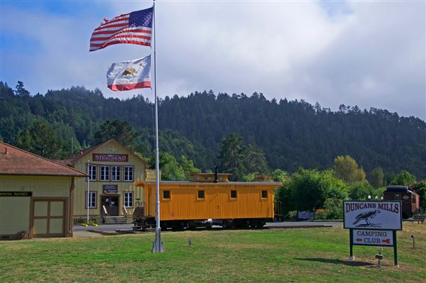 Duncans Mills Village (4/18/2025 - Credits: Photo Courtesy of Sonoma County)