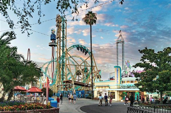 Knott's Berry Farm & Knott's California Marketplace (5/15/2025 - Credits: Six Flags Entertainment Corporation)
