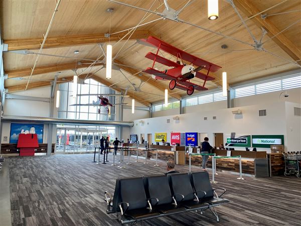 Charles M. Schulz Sonoma County Airport - Baggage Claim (6/30/2025 - Credits: Photo Courtesy of Sonoma County)