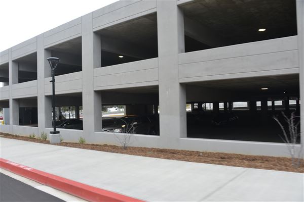 College of the Canyons - Lot 7 Parking Structure (3/21/2019 - Credits: Leo Fialho)