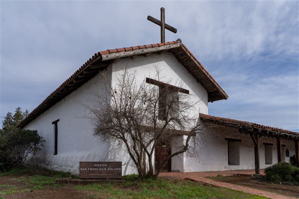 Sonoma State Historic Park (SHP) / General Vallejo’s Home / The Barracks / Mission San Francisco Solano (2/11/2025 - Credits: Brian Baer)