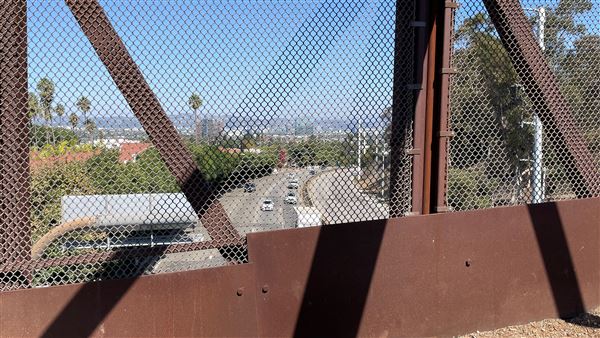 Mark Ridley Thomas Bridge located Kenneth Hahn State Recreational Area (SRA) (10/5/2021 - Credits: Leo Fialho)