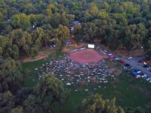 Sycamore Baseball Field - Movies at the Park (10/20/2025 - Credits: City of Chico)