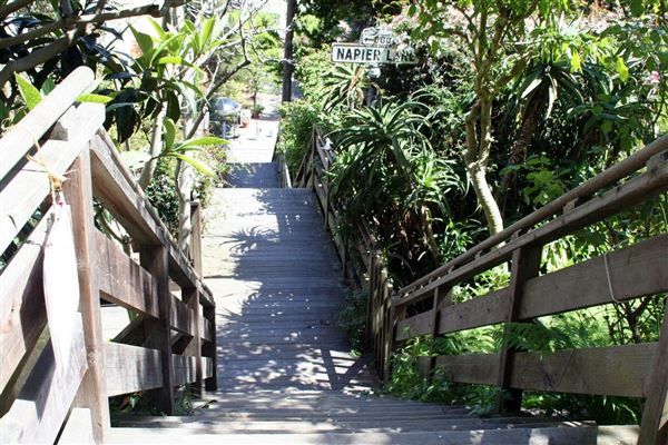 Filbert Steps (10/24/2025 - Credits: San Francisco City & County Film Commission)