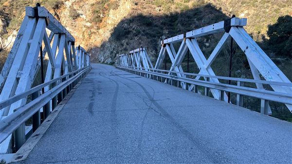 Cattle Canyon Bridge - Angeles National Forest (3/7/2022 - Credits: Leo Fialho)