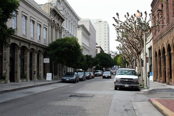Financial District, San Francisco - Jackson St. (10/29/2025 - Credits: San Francisco City & County Film Commission)