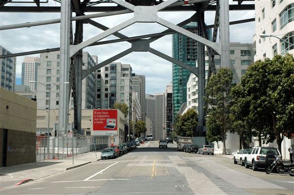 Financial District, San Francisco - Main St. (10/29/2025 - Credits: San Francisco City & County Film Commission)