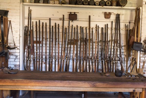 Sutter's Fort State Historic Park (SHP) (3/9/2018 - Credits: Brian Baer)