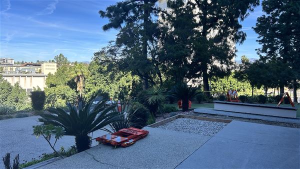 LADWP Headquarters / John Ferraro Building - Outside eating area (2/27/2026 - Credits: Brandy Davis)