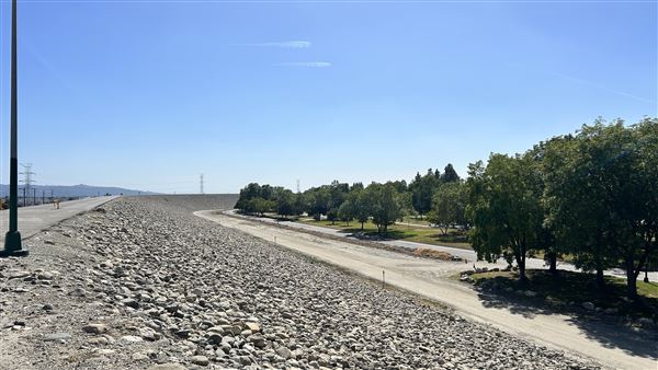 Santa Fe Dam Recreational Area - Dam Bike Path at Entrance (4/23/2026 - Credits: Brandy Davis)