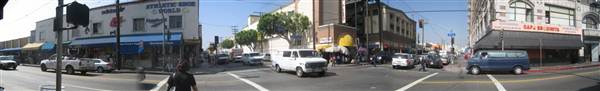 Maple Ave. and Pico Blvd. (9/1/2010 - Credits: Lindsay Mizrahi)