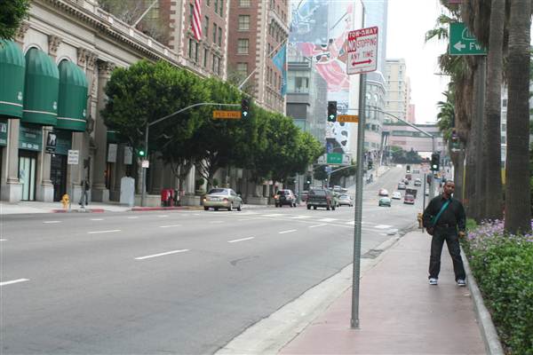 Olive St. between 5th and 6th St. (9/1/2010 - Credits: Lindsay Mizrahi)